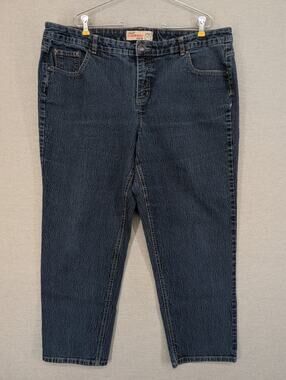 Just My Size JMS Blue Jeans 22W Short Stretch Tapered